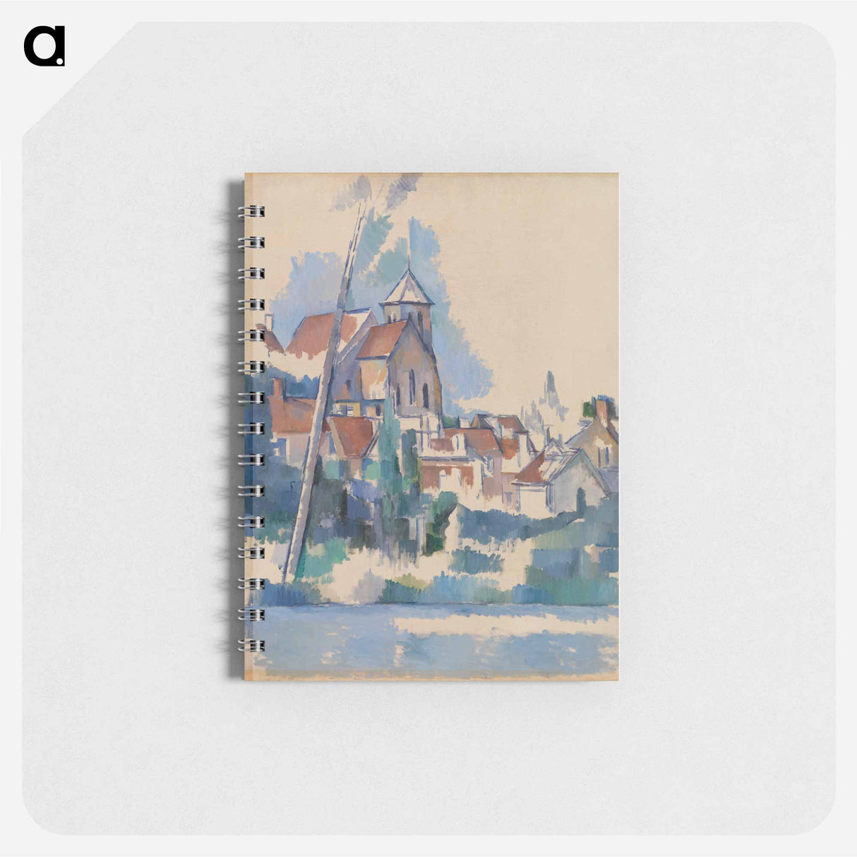 Church at Montigny-sur-Loing - ポール セザンヌ Memo.