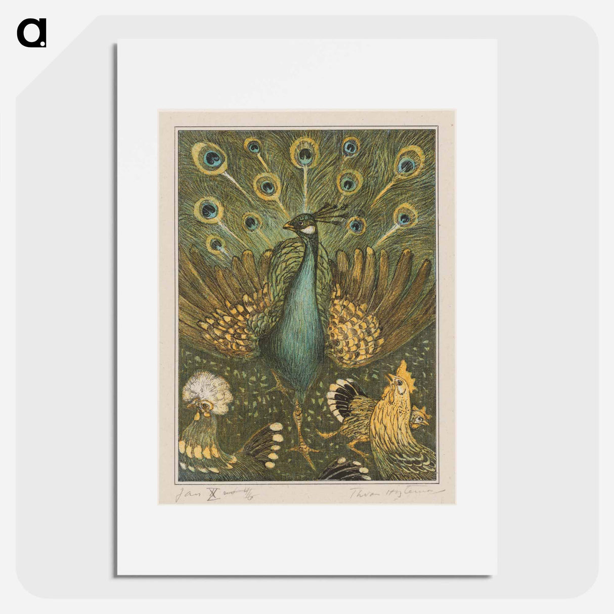 Original public domain image from the Rijksmuseum - テオ ヴァン ホイテマ Poster.