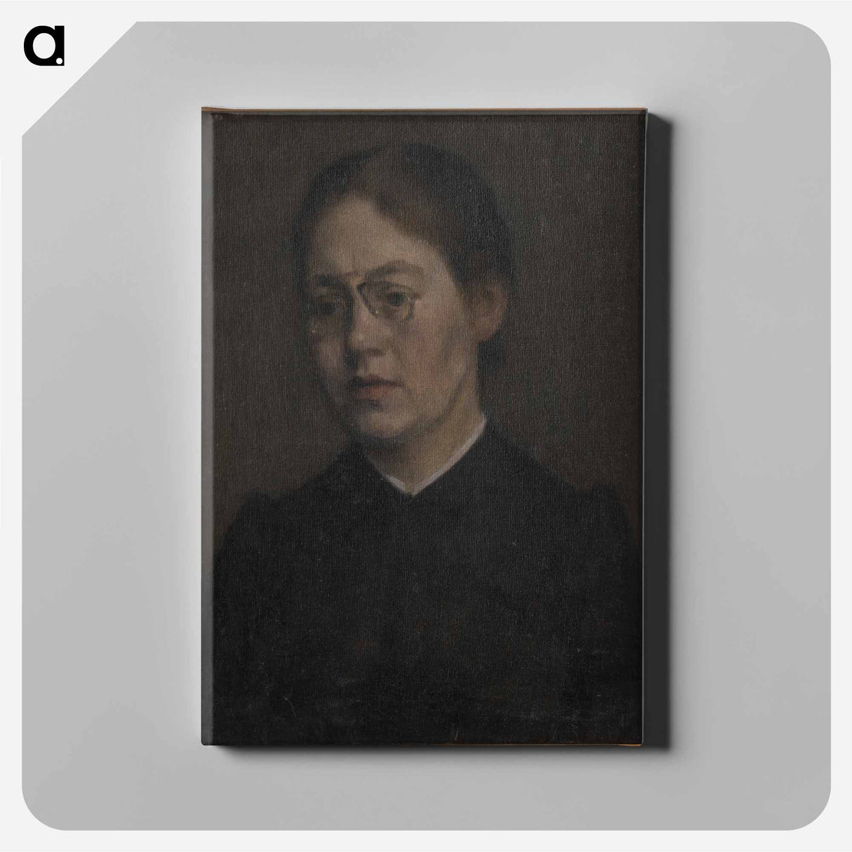 Unknown - Vilhelm Hammershøi Canvas.