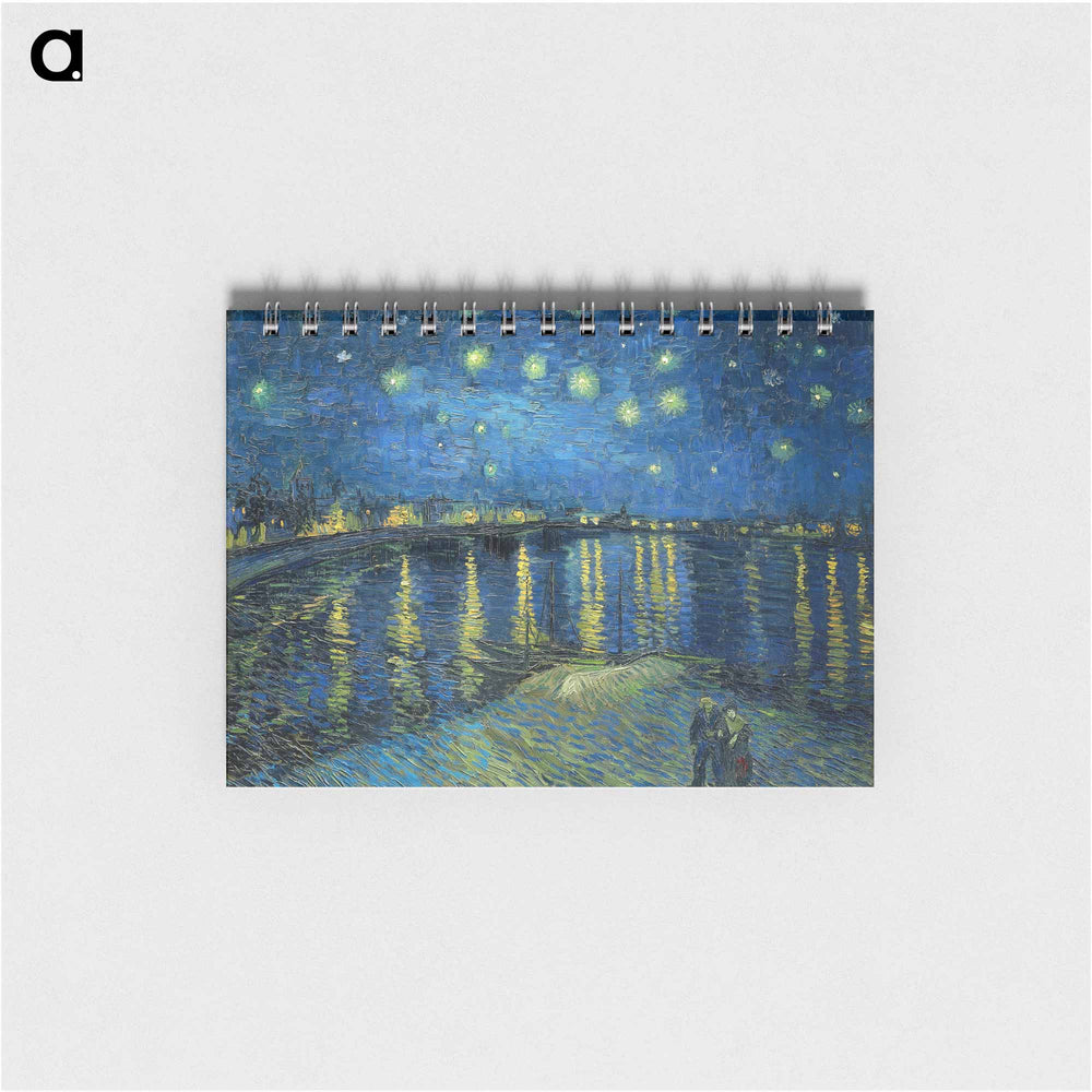 Starry Night Over the Rhone - フィンセント ファン ゴッホ Memo.