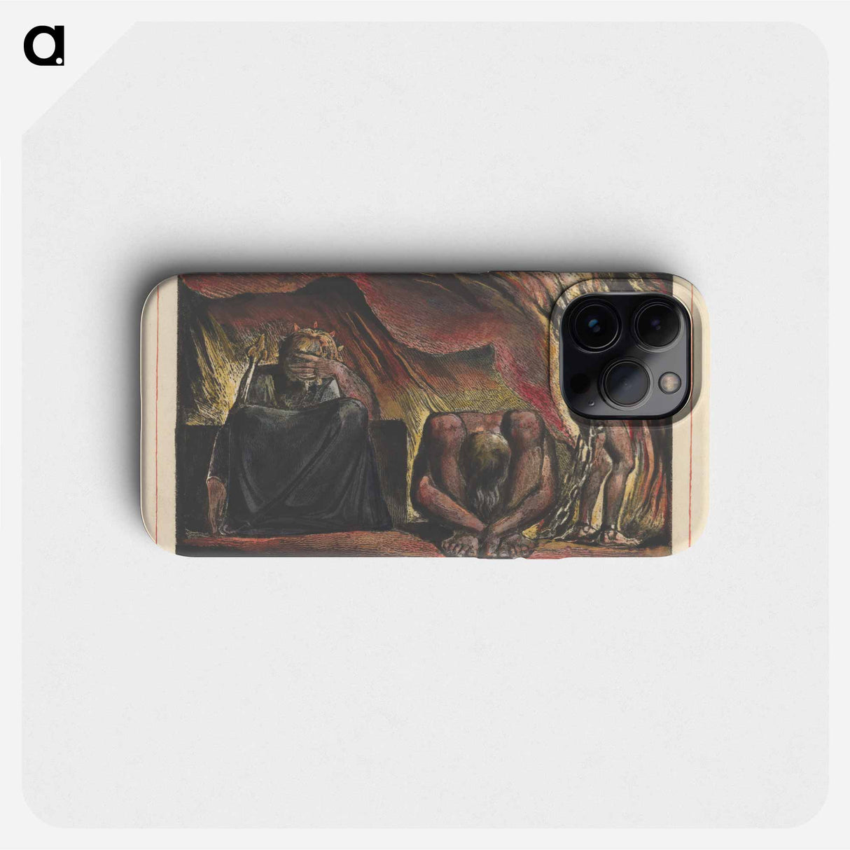 Jerusalem, Plate 51 - William Blake Phone Case.