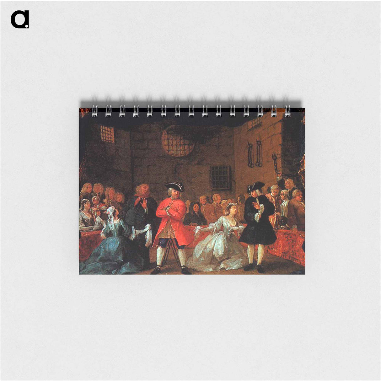 アートメモ帳-A Scene from the Beggar's Opera - ウィリアム ホガース Memo.