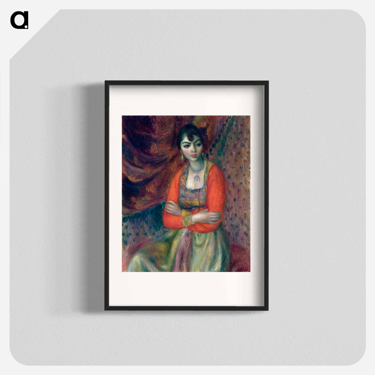 アートポスター-Armenian Girl - ウィリアム ジェームス グラッケンズ Poster.