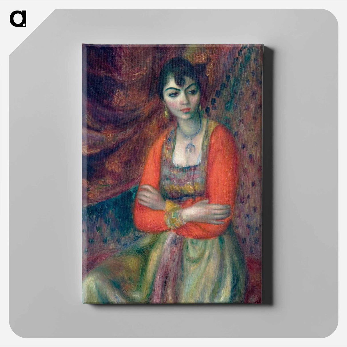 アートパネル-Armenian Girl - ウィリアム ジェームス グラッケンズ Canvas.