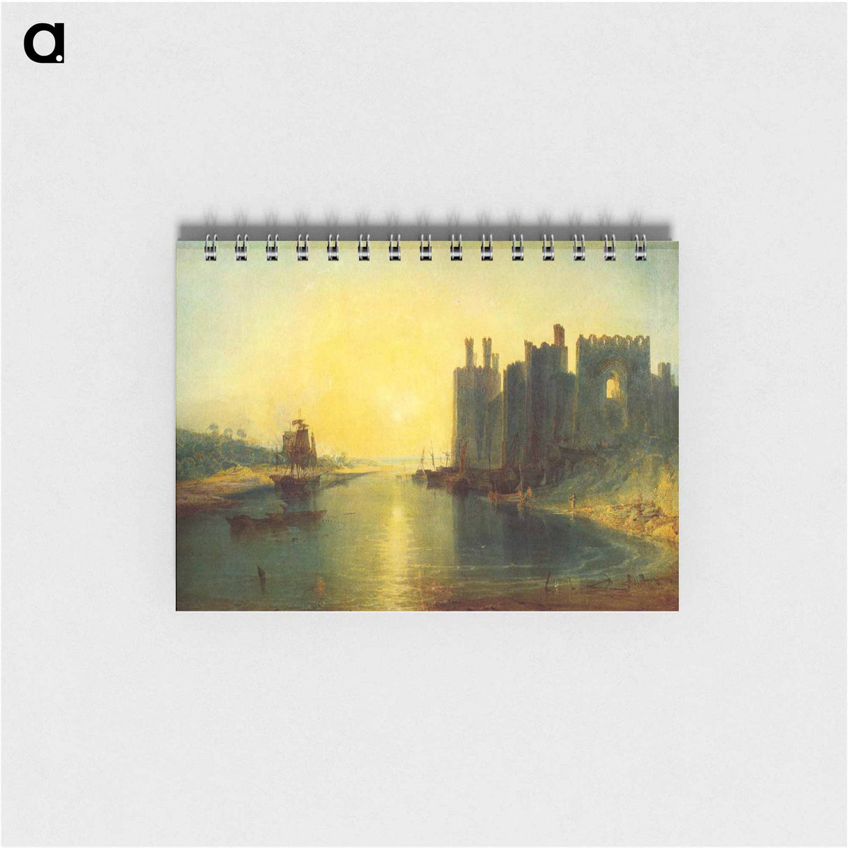 アートメモ帳-Caernarvon Castle - ウィリアム ターナー Memo.