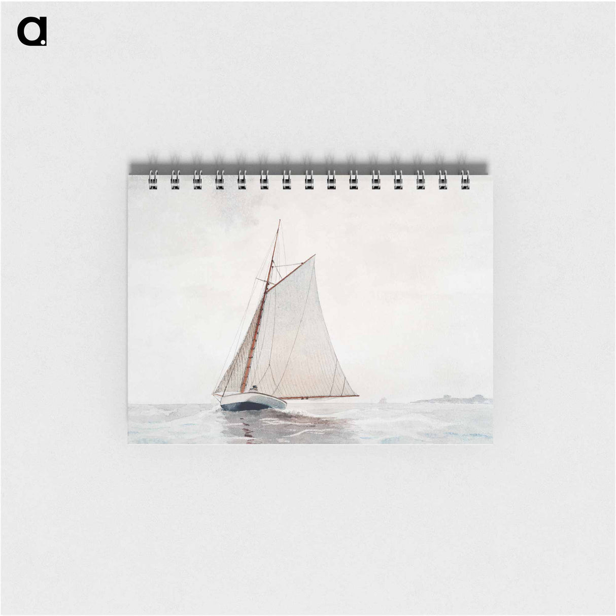 Sailing off Gloucester - ウィンスロー ホーマー Memo.