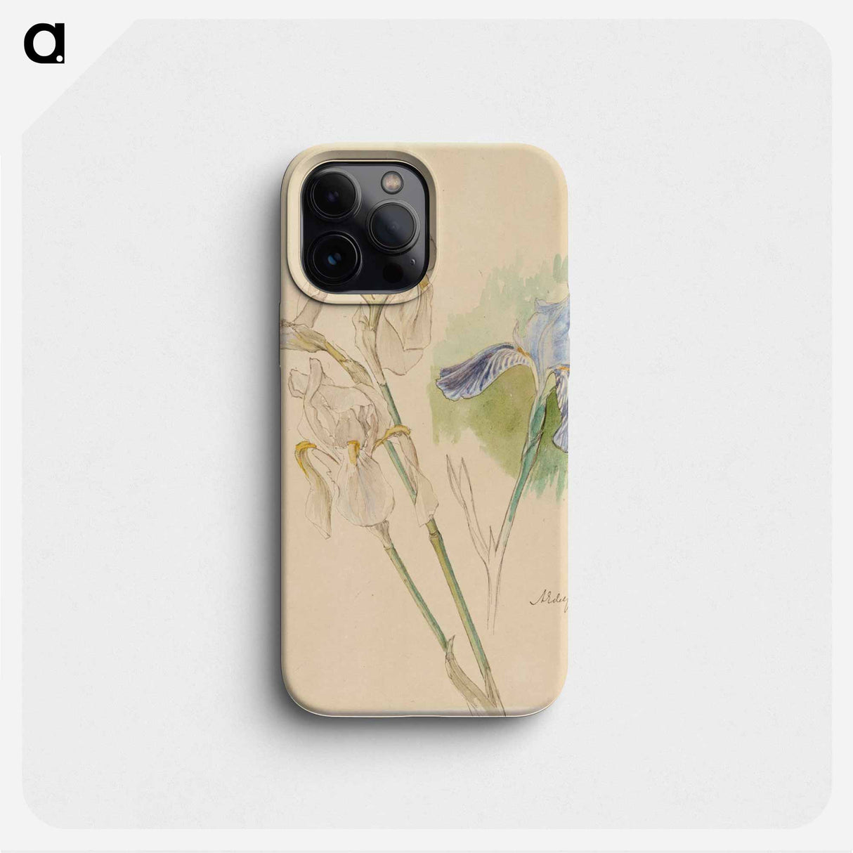Flower studies - アルバート エーデルフェルト Phone Case.