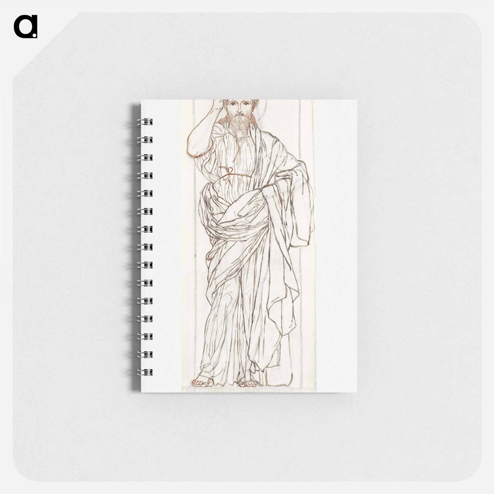 Full Length Figure of Christ - アルバート ジョセフ ムーア Memo.