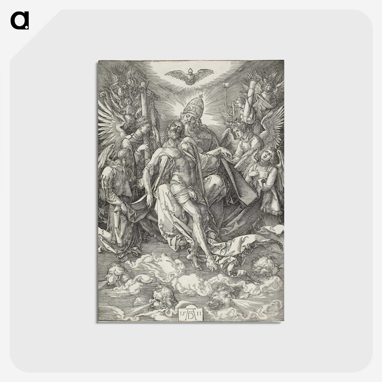 1-12_Albrecht-Durer_postcard