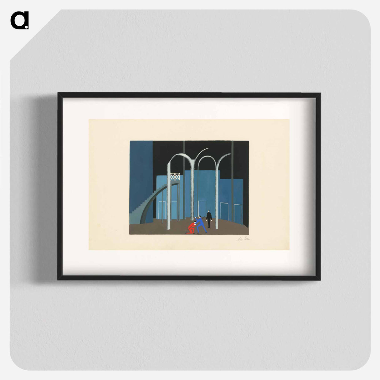 Maquettes de théatre i.-xv. - アレクサンドラ エクスター Poster.