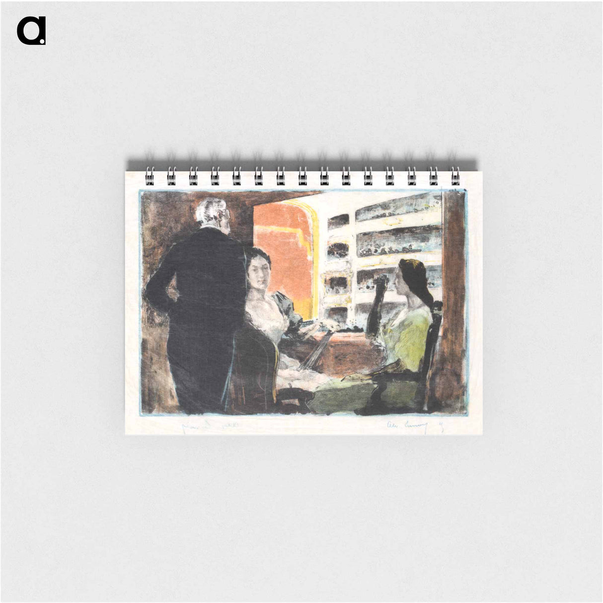 The Opera Box; La Loge de L'Opera - アレクサンドル ルノア Memo.