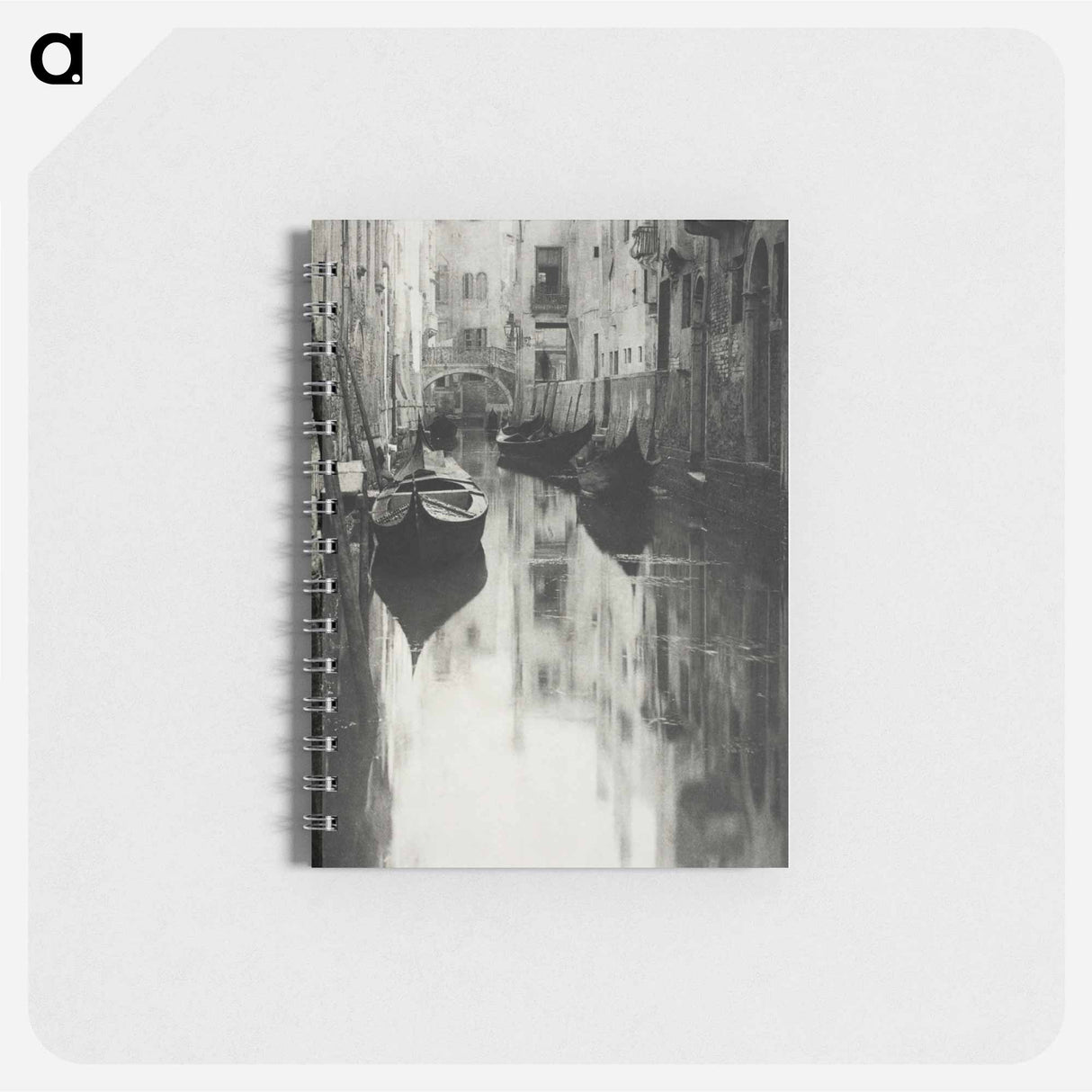 アートメモ帳-A Venetian Canal - アルフレッド スティーグリッツ Memo.