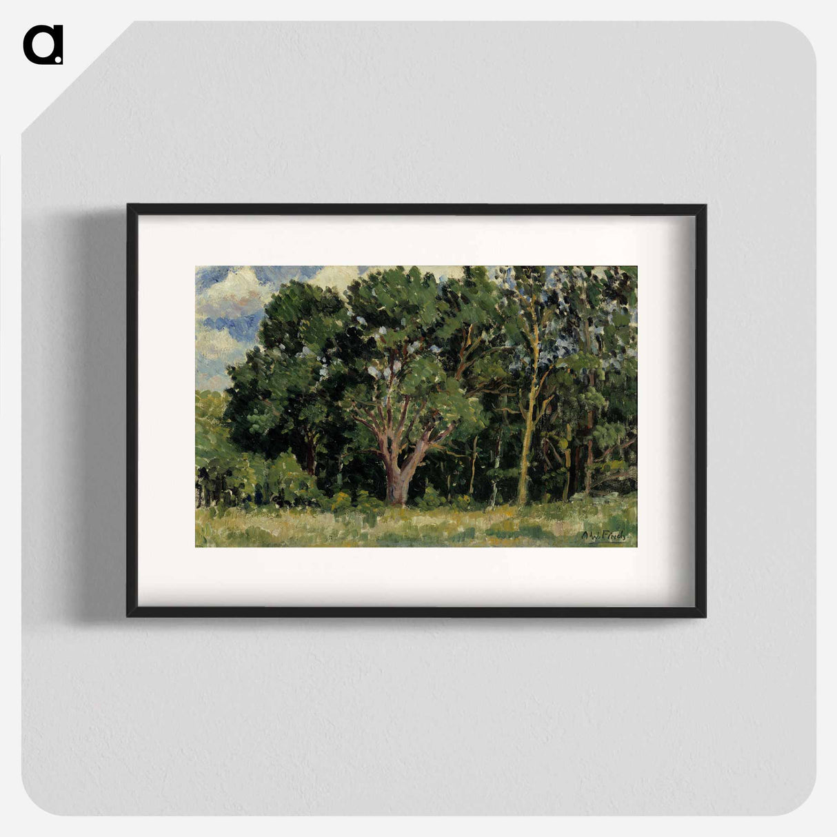 Wood - アルフレッド ウィリアム フィンチ Poster.