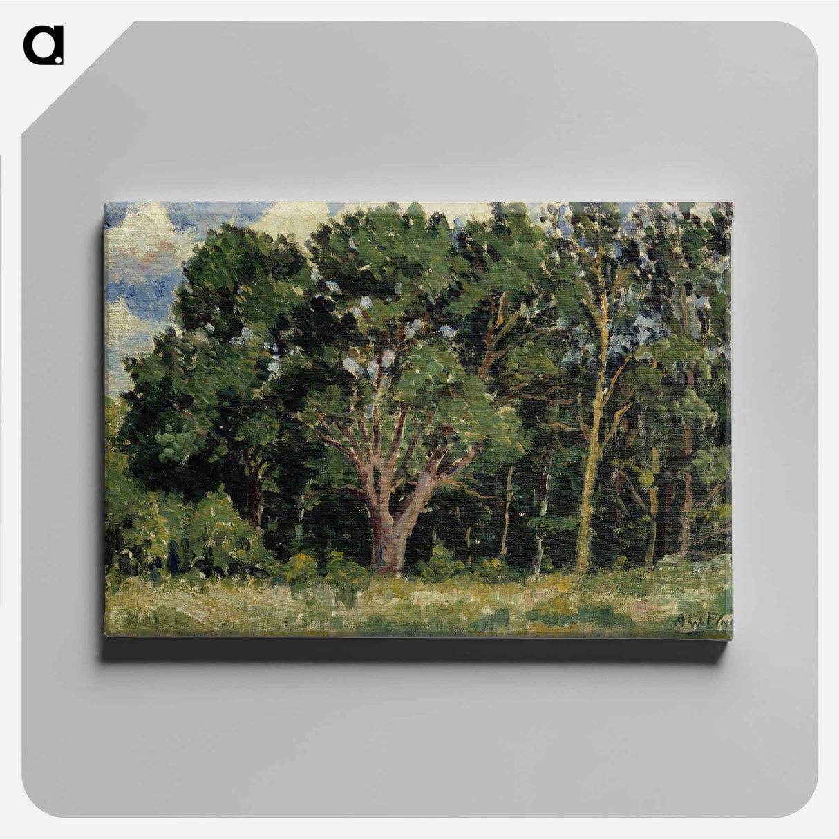 Wood - アルフレッド ウィリアム フィンチ Canvas.
