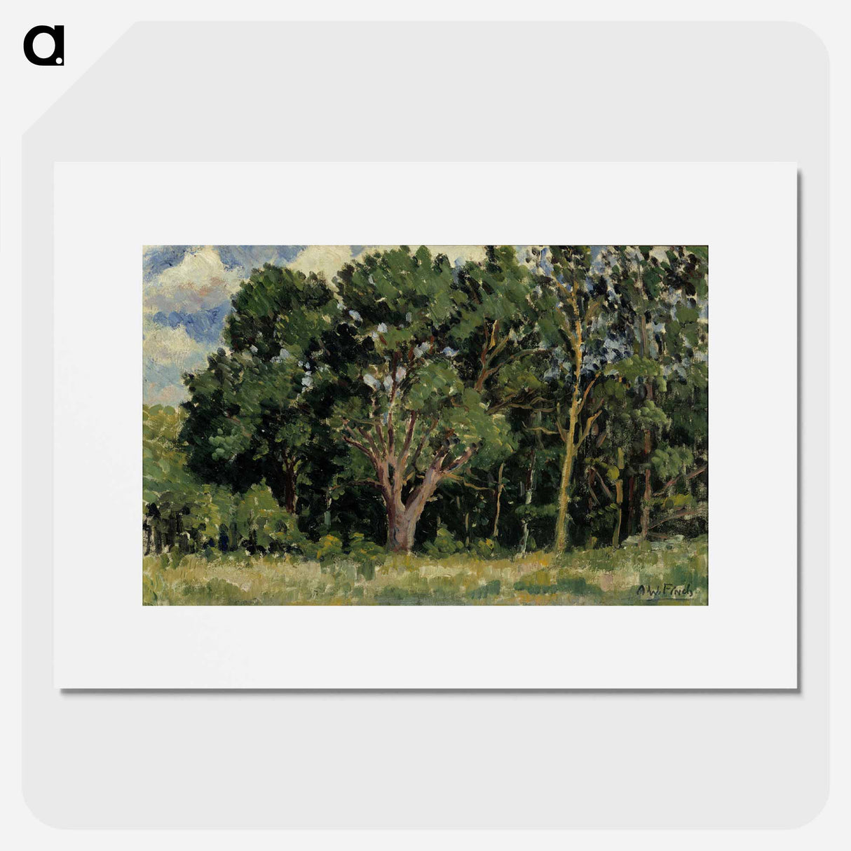 Wood - アルフレッド ウィリアム フィンチ Poster.