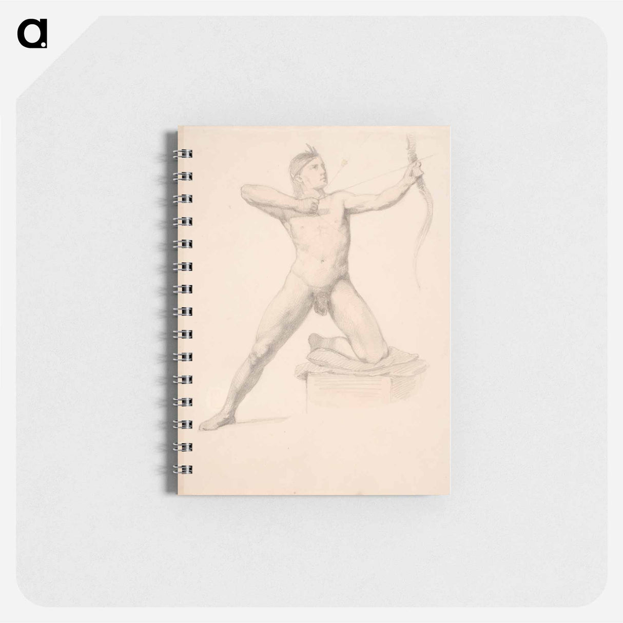 Jousella ampuva alaston mies - アンダース エクマン Memo.