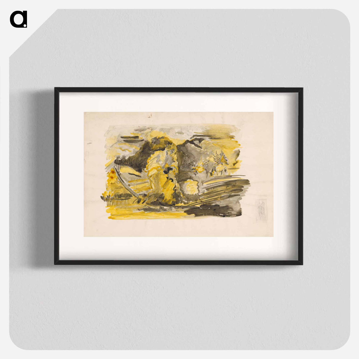 Potato picking - アーノルド ピーター ワイズ クビンチャン Poster.