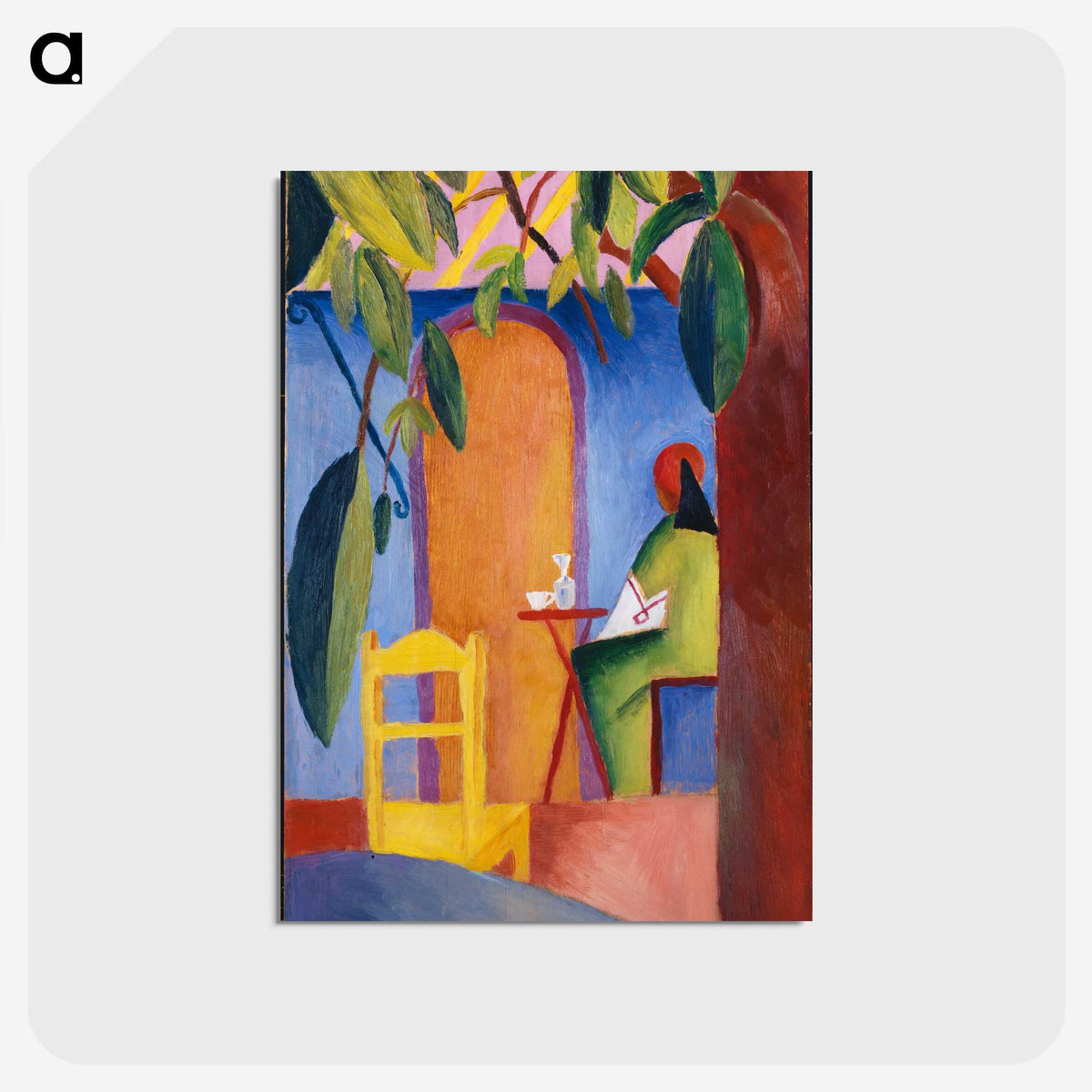 1-12_August-Macke_postcard
