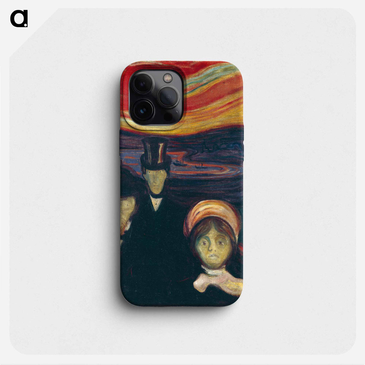 Anxiety - Edvard Munch Phone Case.