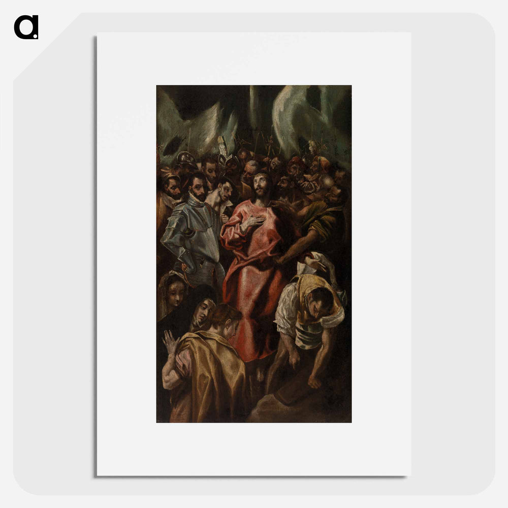 Disrobing of Christ (Espolio) - エル グレコ Poster.