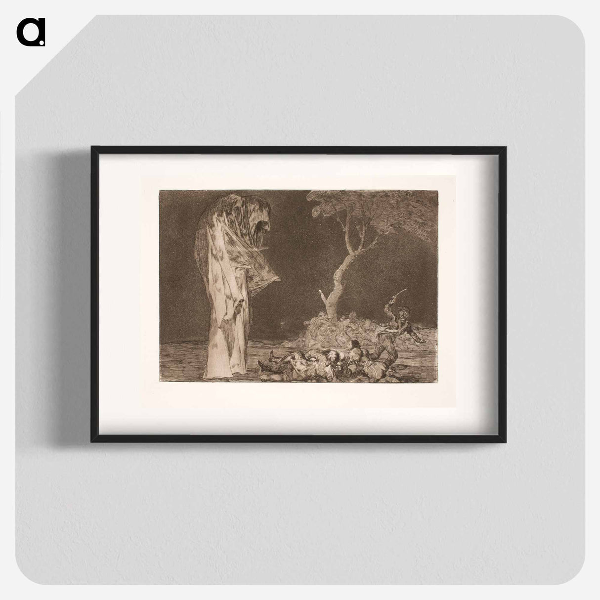 The Foolish Fear - フランシスコ デ ゴヤ Poster.