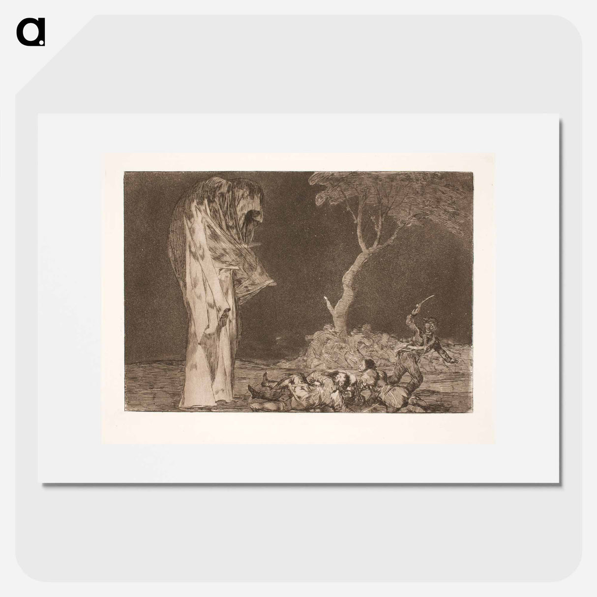 The Foolish Fear - フランシスコ デ ゴヤ Poster.