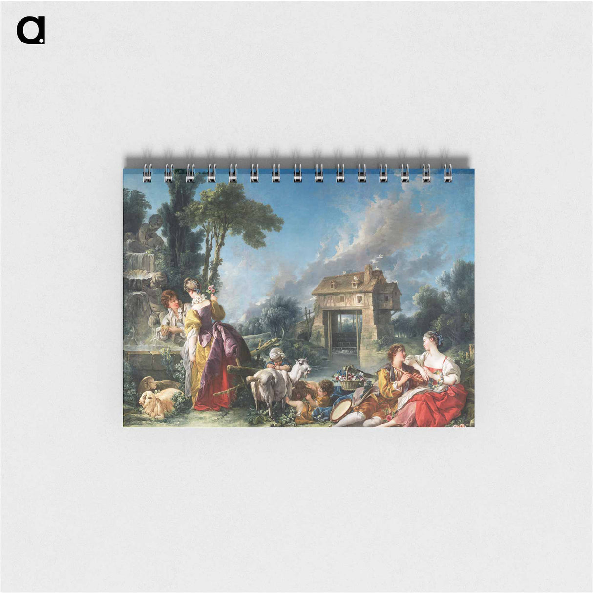 The Fountain of Love - フランソワ ブーシェ Memo.