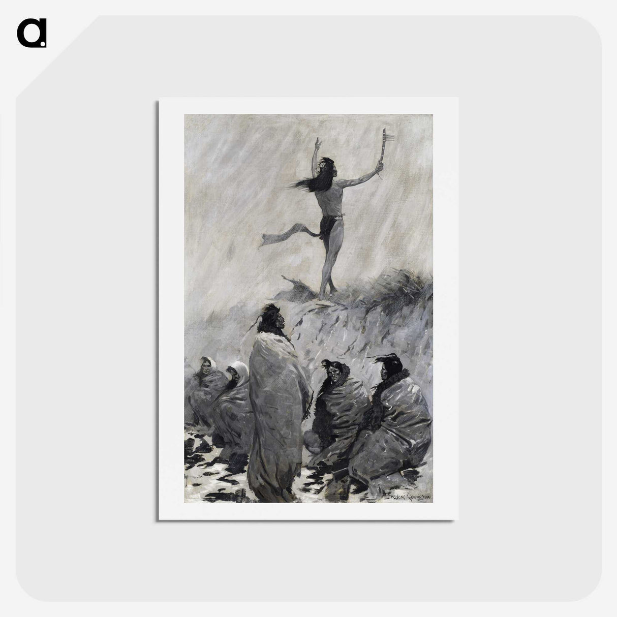 1-12_Frederic-Remington_hagaki