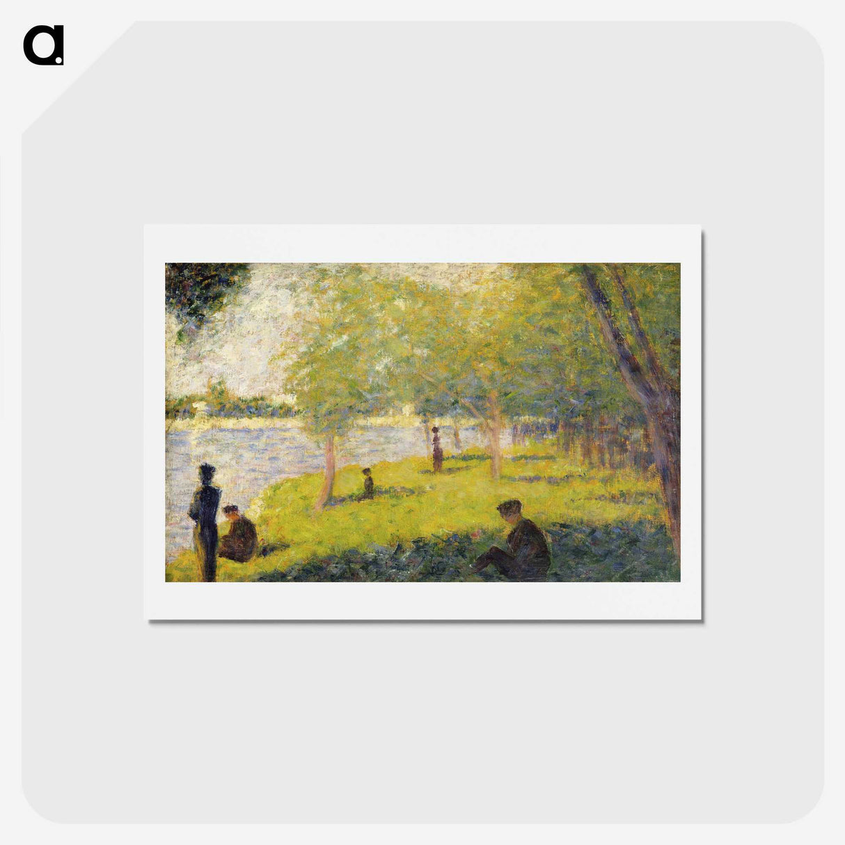 1-12_Georges-Seurat_hagaki