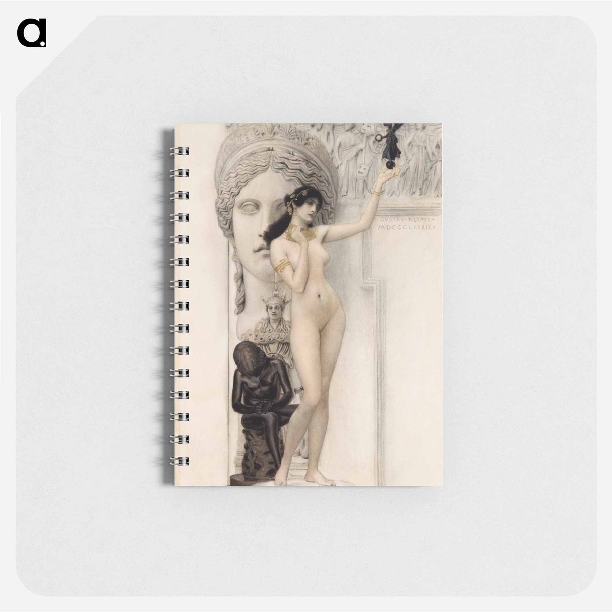 Allegory of Sculpture - グスタフ クリムト Memo.