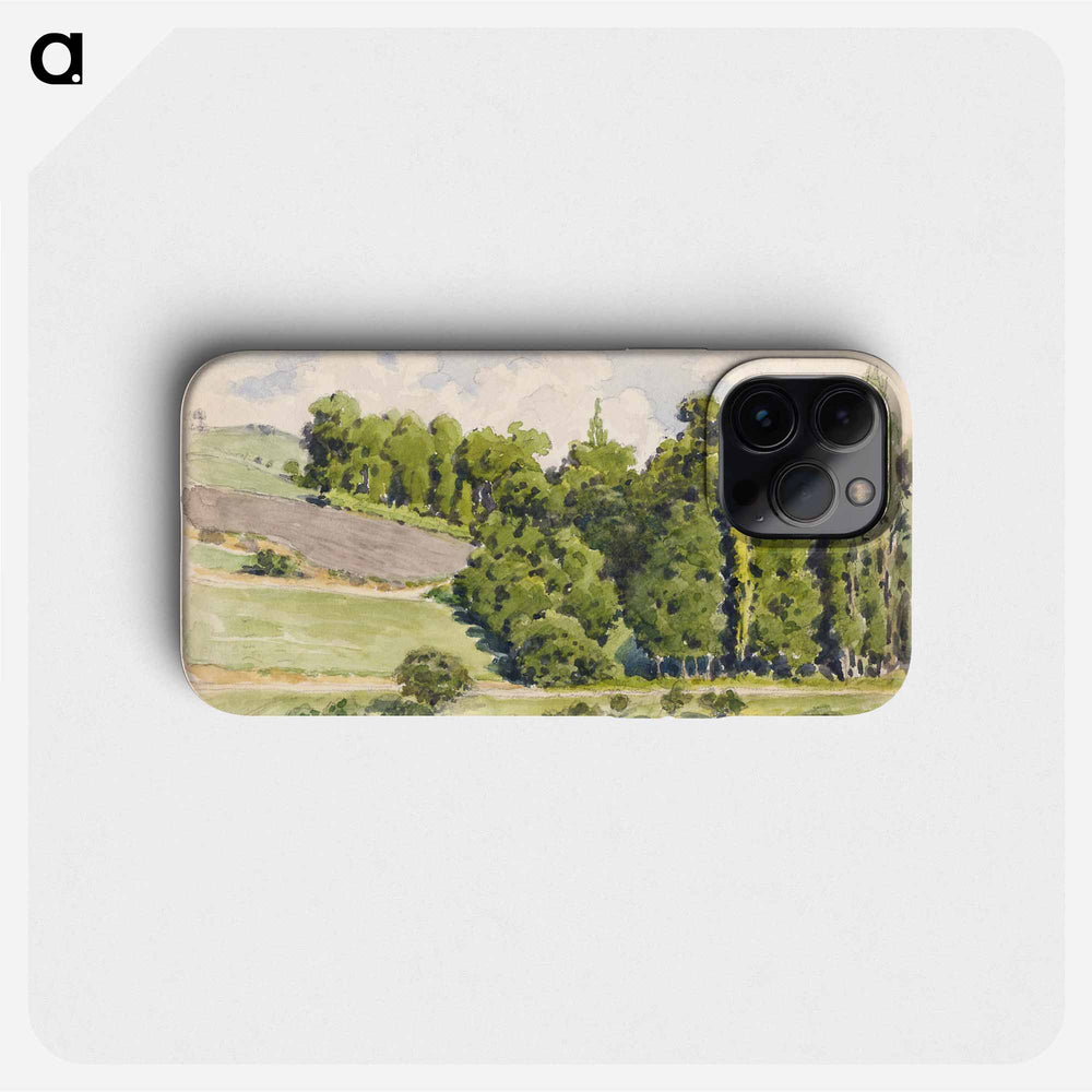 Sketchbook - Gustave Caillebotte Phone Case.