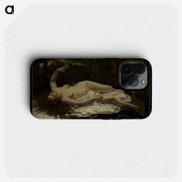 イエロー - ギュスターヴ クールベ Phone Case.
