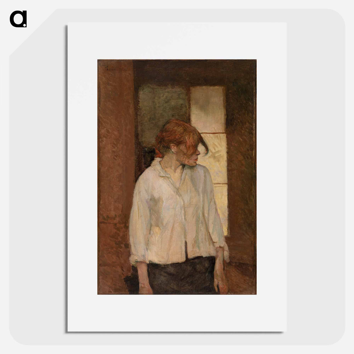 A Montrouge–Rosa La Rouge - アンリ ド トゥールーズ ロートレック Poster.