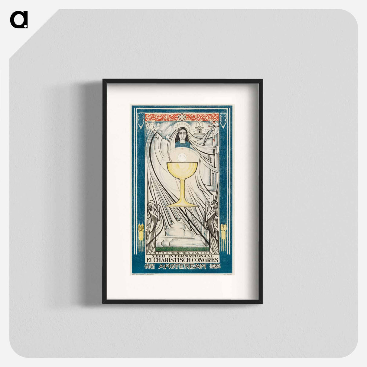 International Eucharistic Congress - ヤン・トゥーロップ Poster.