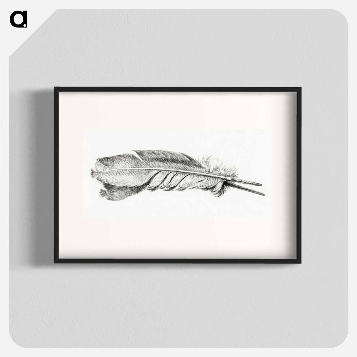 Feather - Jean Bernard Poster.