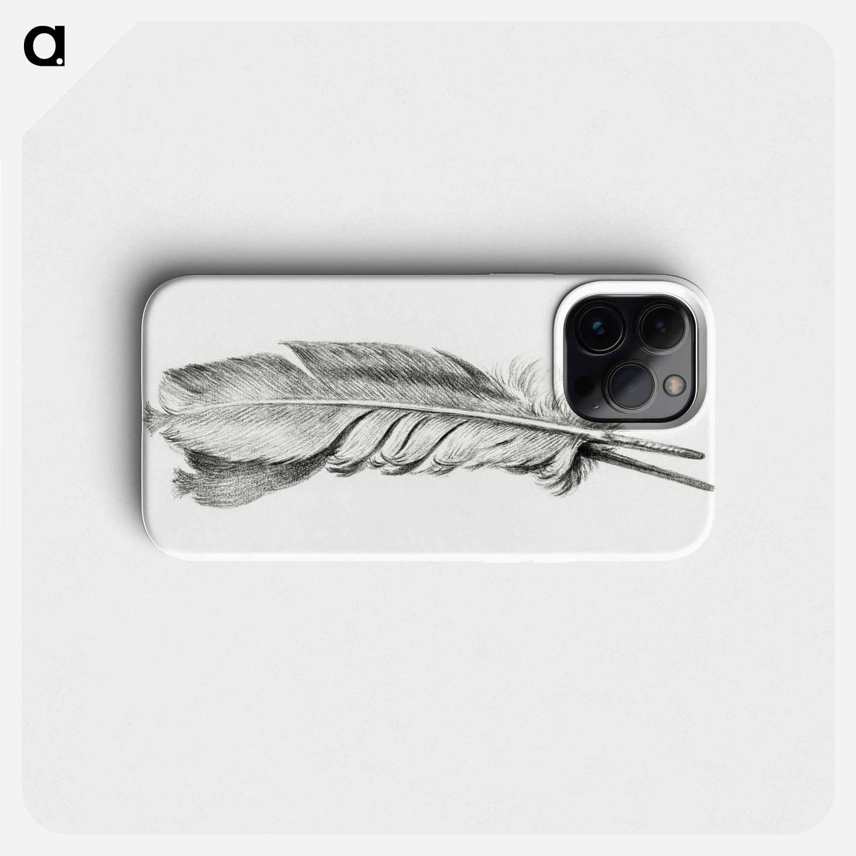 Feather - Jean Bernard Phone Case.