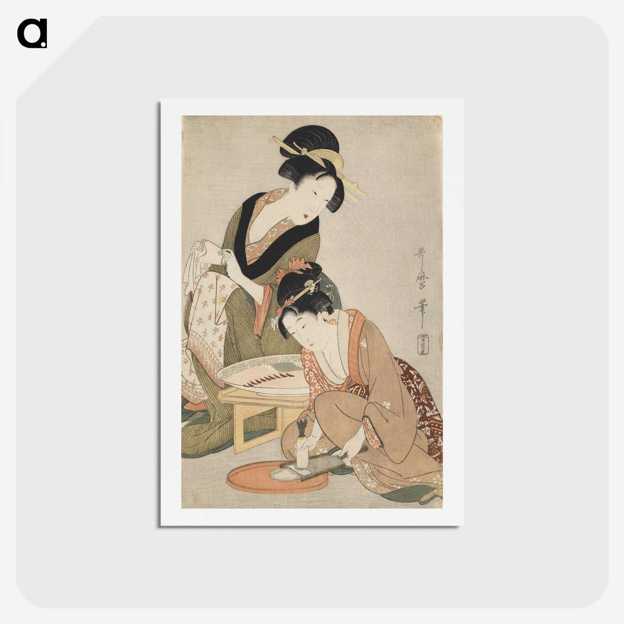 1-12_Kitagawa-Utamaro_hagaki
