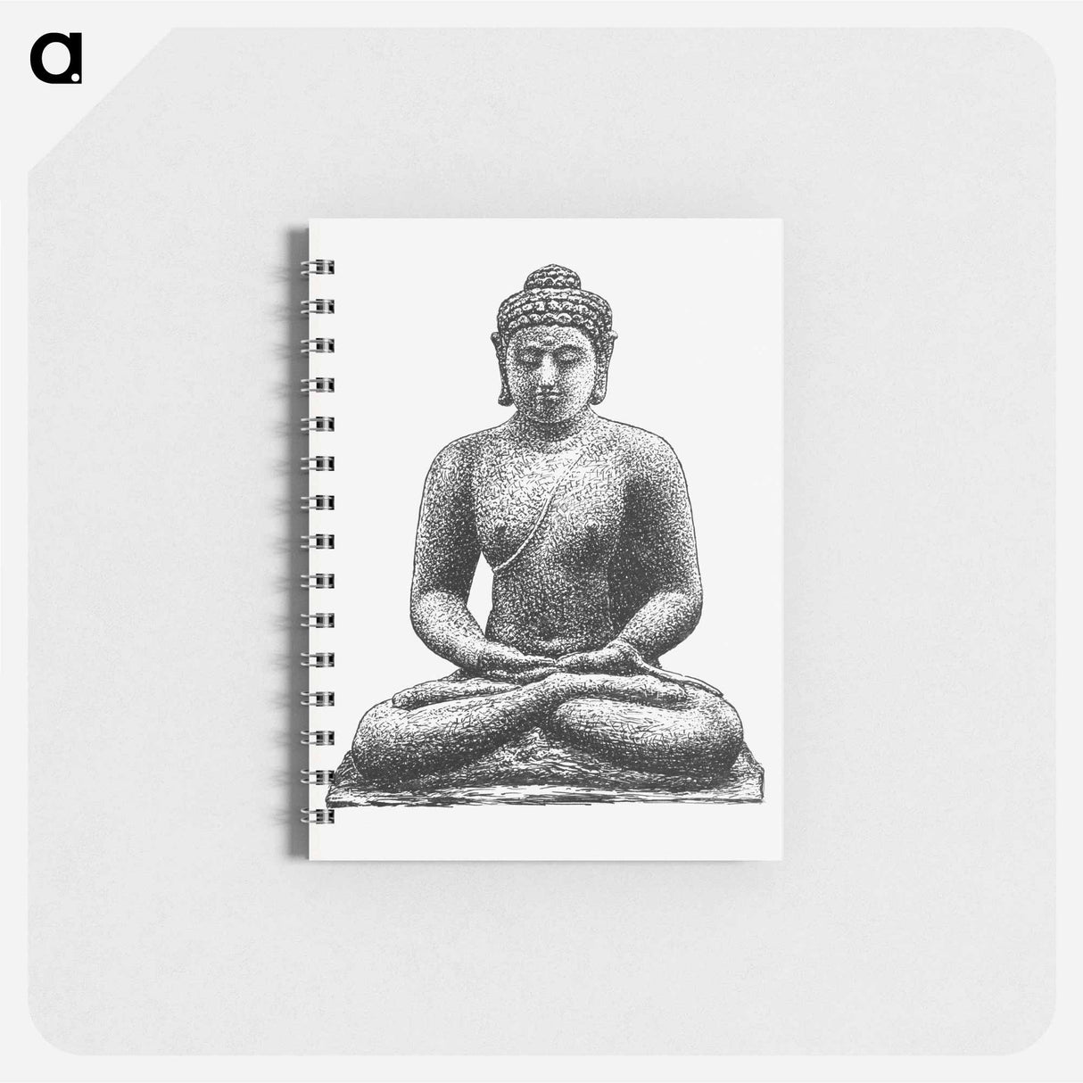 アートメモ帳-Buddha on the Borobudur - レオ ヘステル Memo.