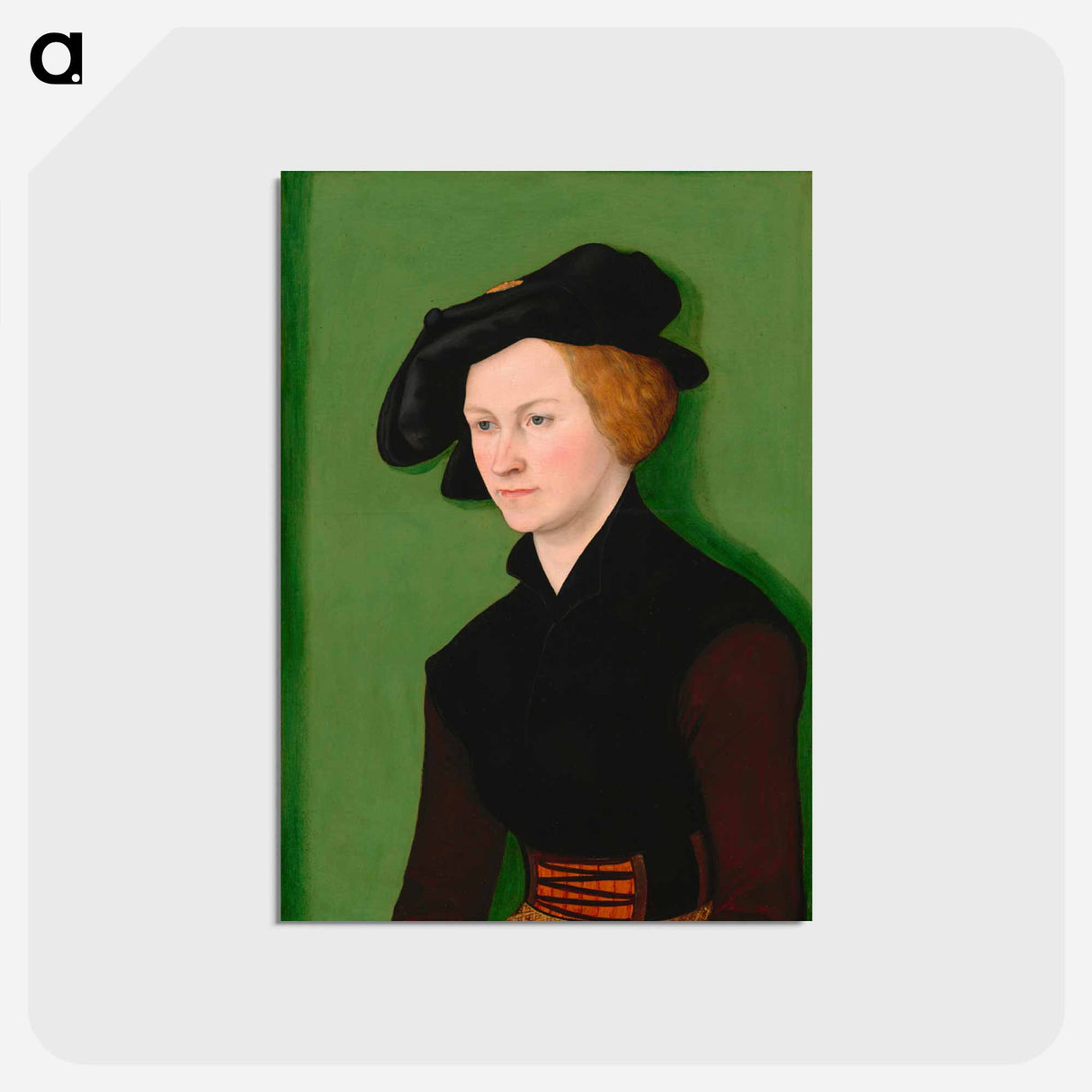 アートポストカード-Portrait of a Woman
- ルーカス クラナッハ Postcard.