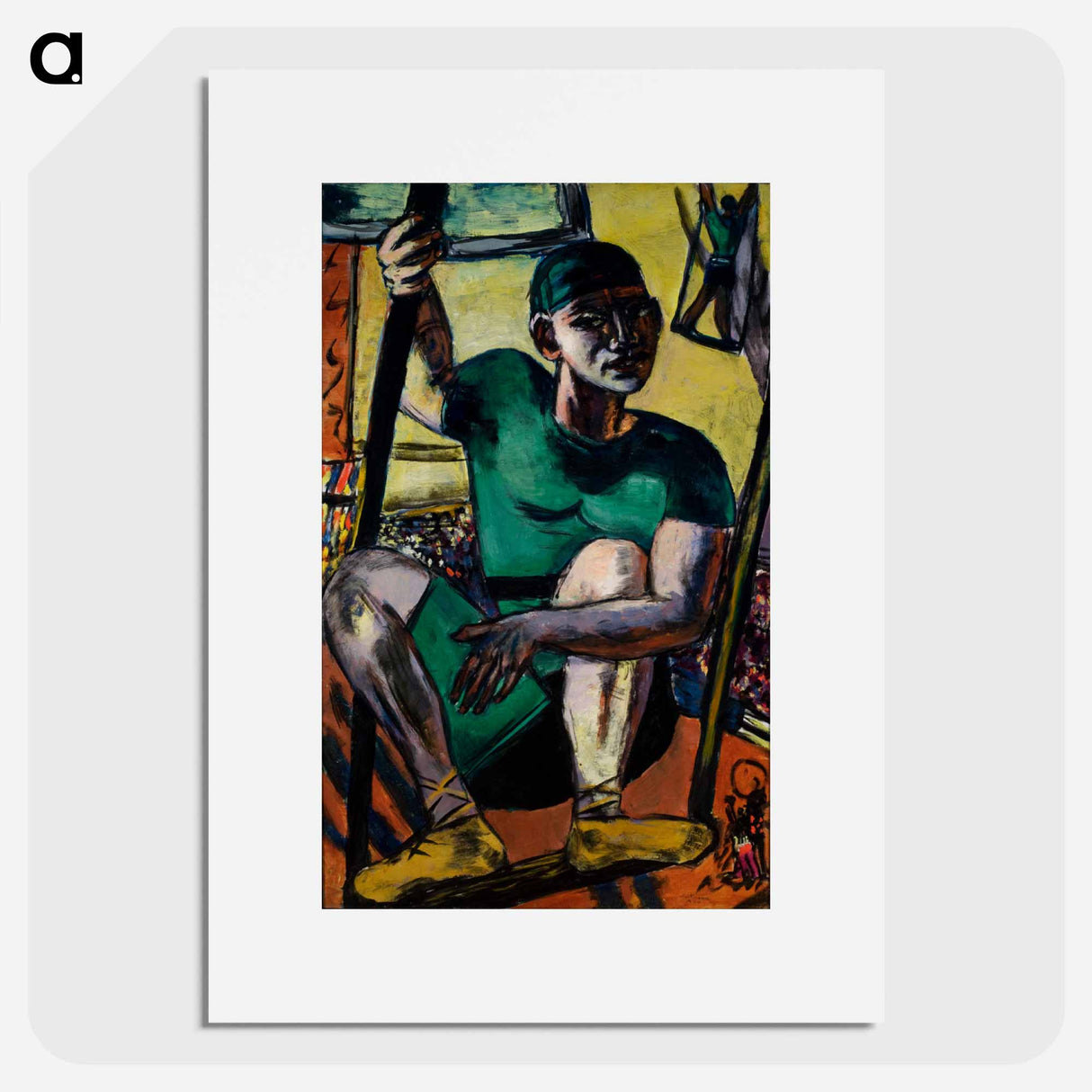 アートポスター-Acrobat on the Trapeze
- マックス ベックマン Poster.