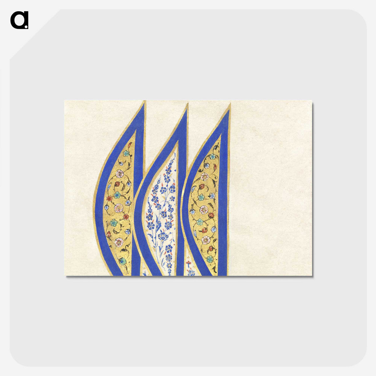 1-12_Ottoman-Tughra-of-Sultan-Suleiman_postcard