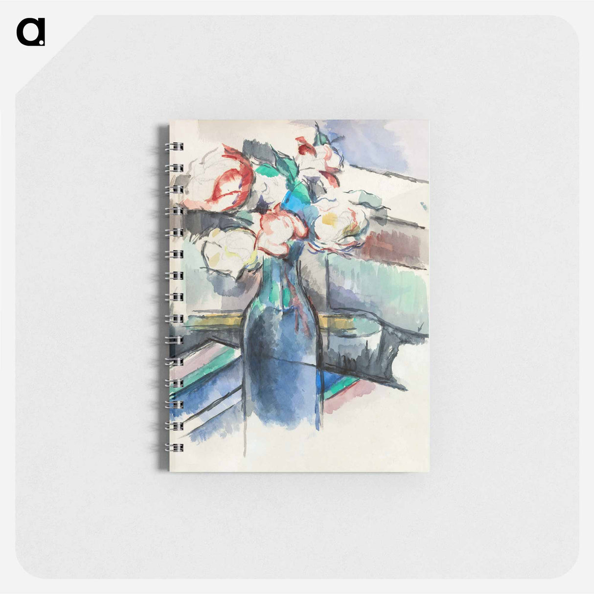 Roses in a Bottle - ポール セザンヌ Memo.