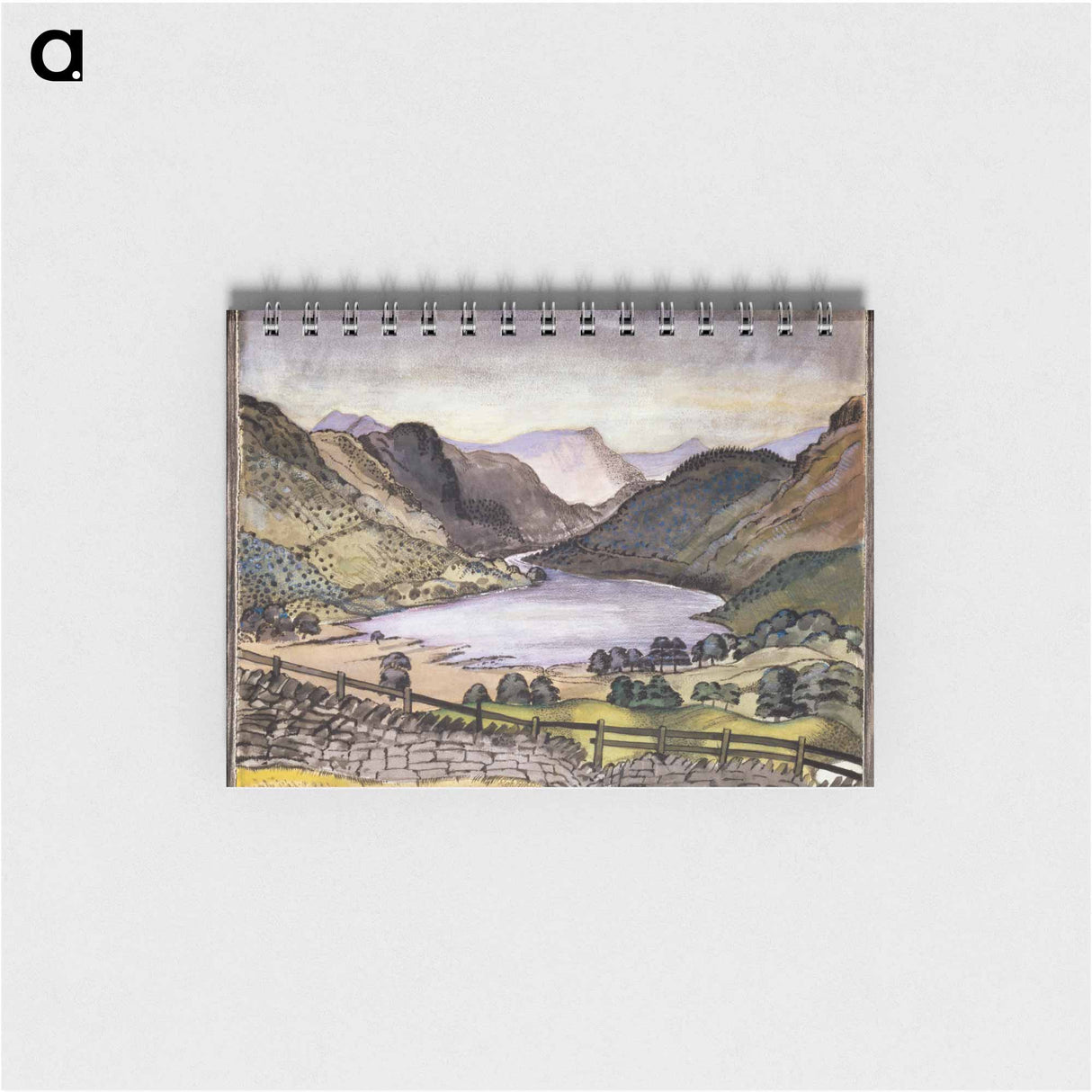 アートメモ帳-Thirlmere - ポール ナッシュ Memo.