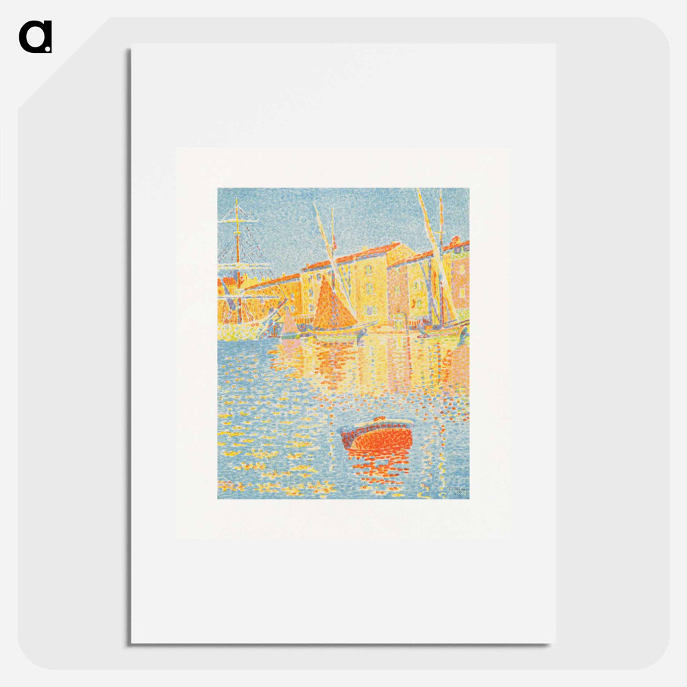The Buoy - Paul Signac Poster.