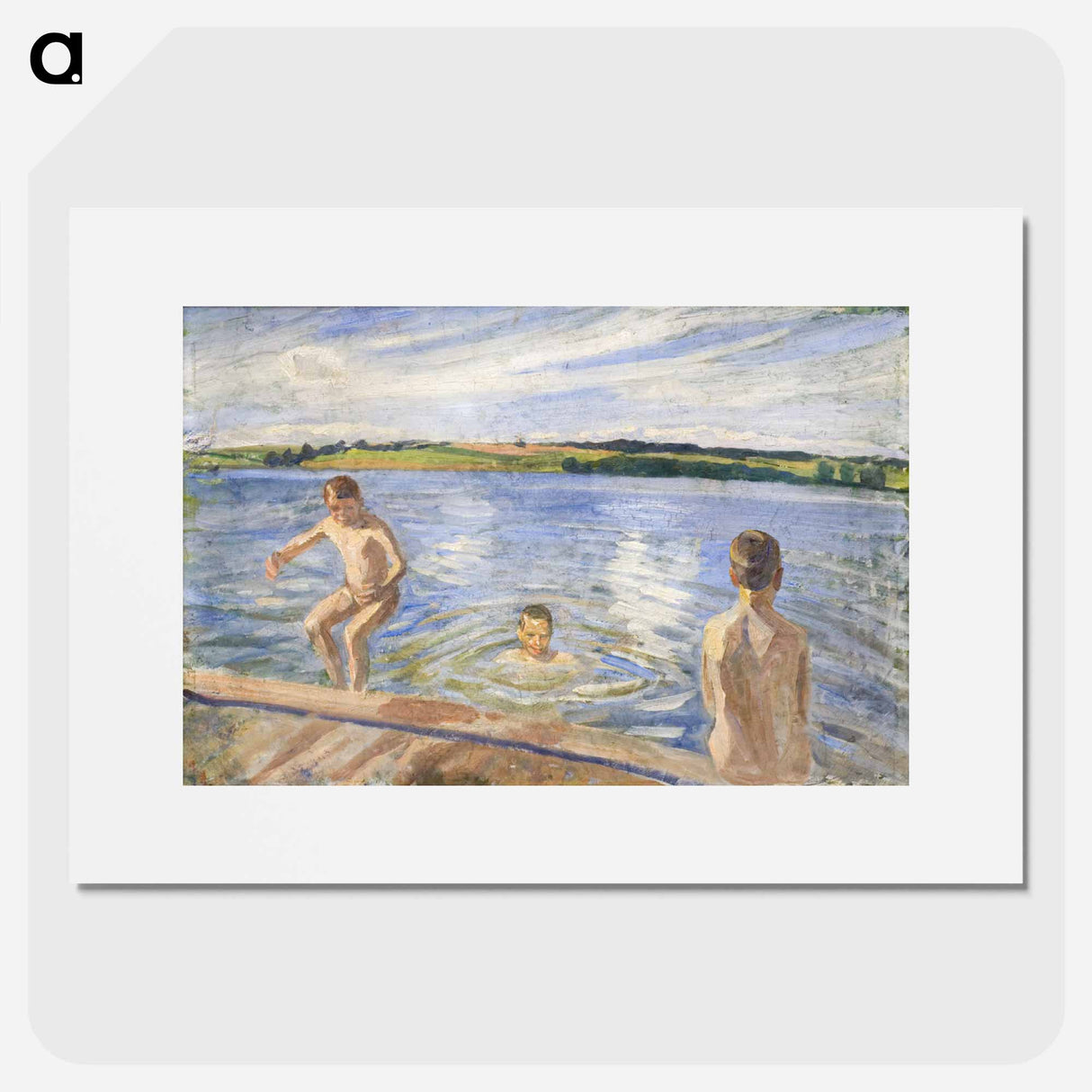 アートポスター-Boys Bathing
- ピーター ハンセン Poster.