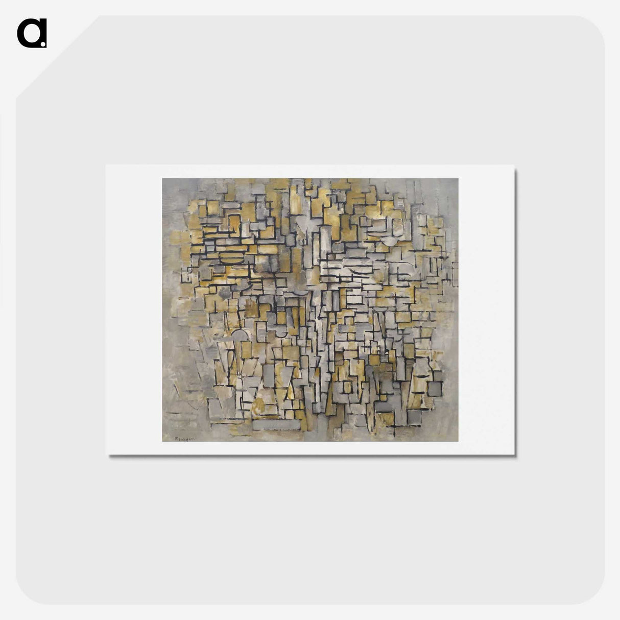 1-12_Piet-Mondrian_hagaki