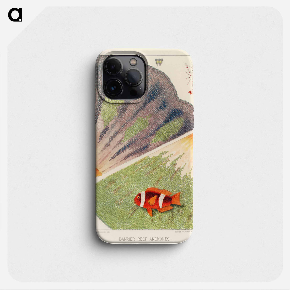 Barrier Reef Anemones - オーストラリアのグレートバリアリーフ Phone Case.