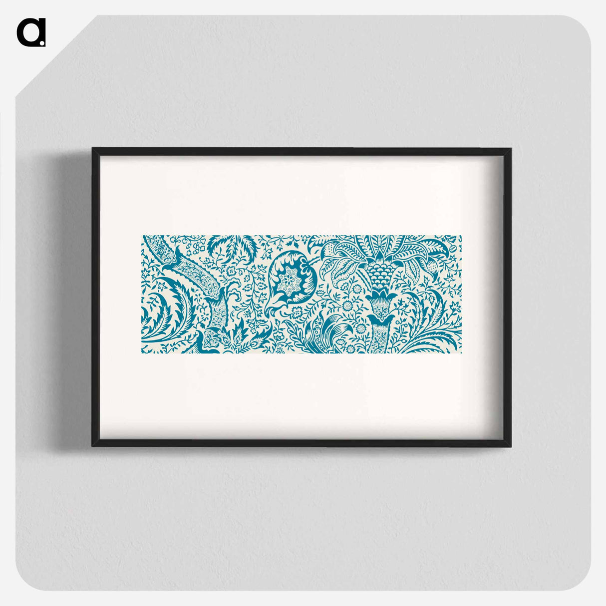 Indian pattern - William Morris Poster.