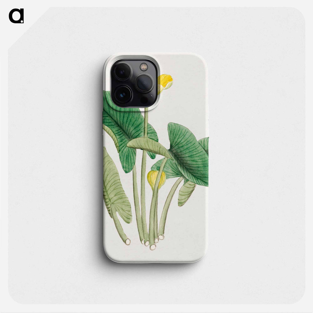 Lotus - 19世紀の日本の花 Phone Case.
