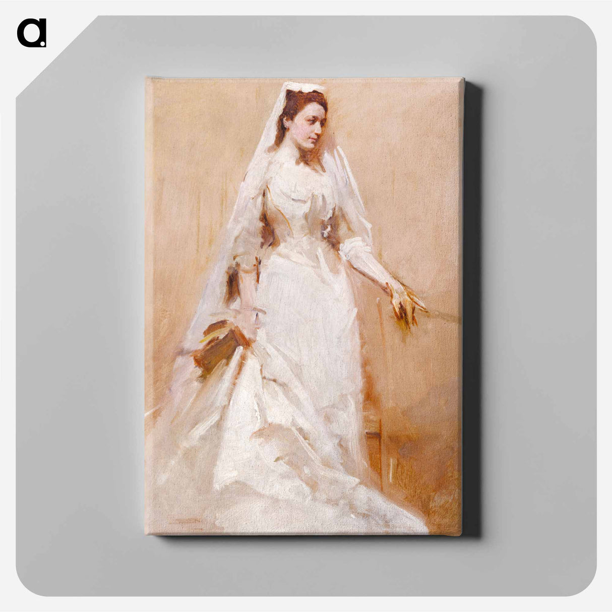 アートパネル-A Bride - アボット ハンダーソン セイヤー Canvas.